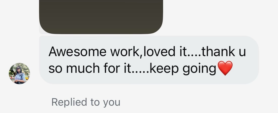 Customer review screenshot