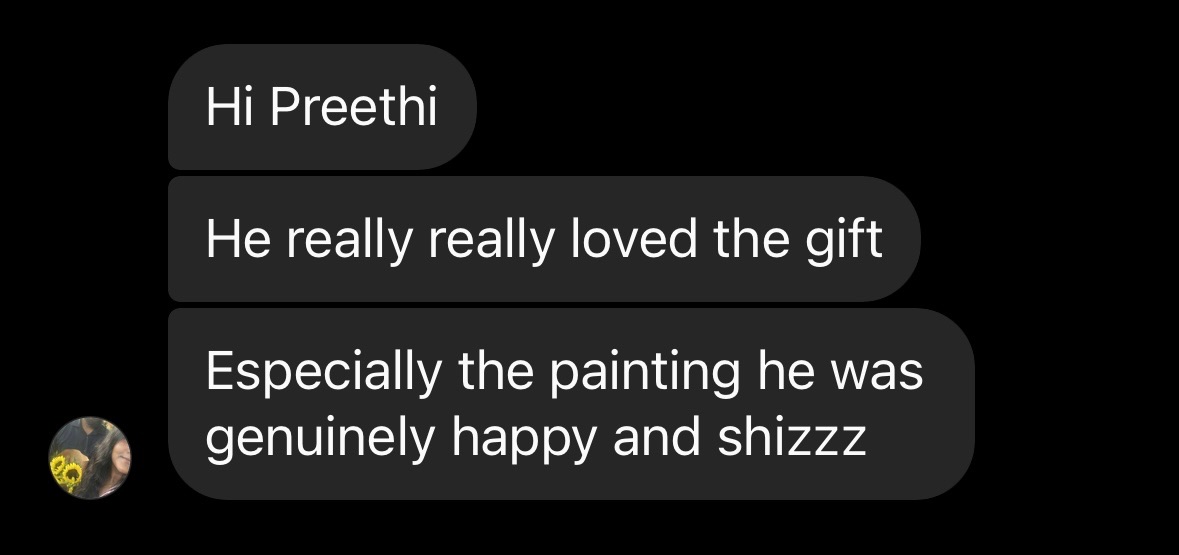 Customer review screenshot