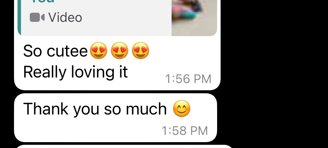 Customer review screenshot