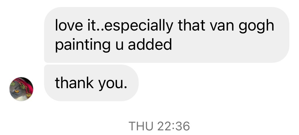 Customer review screenshot