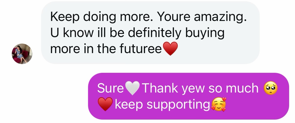 Customer review screenshot