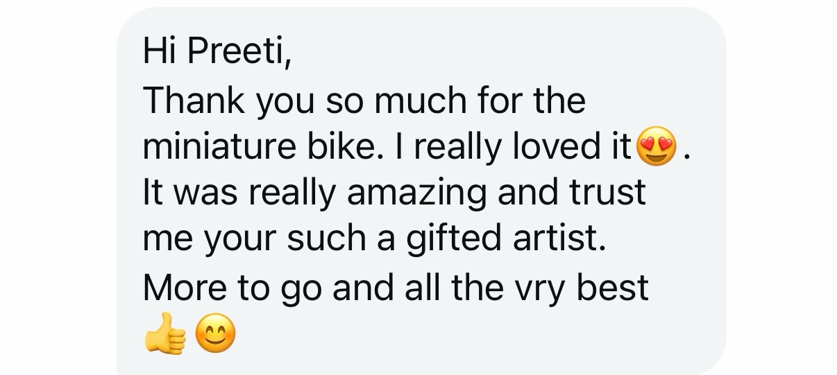 Customer review screenshot