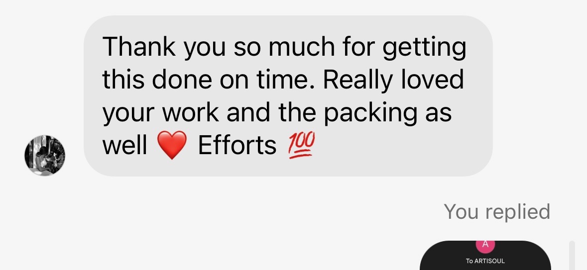 Customer review screenshot